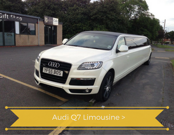 Audi Q7 Limo Hire in Yorkshire